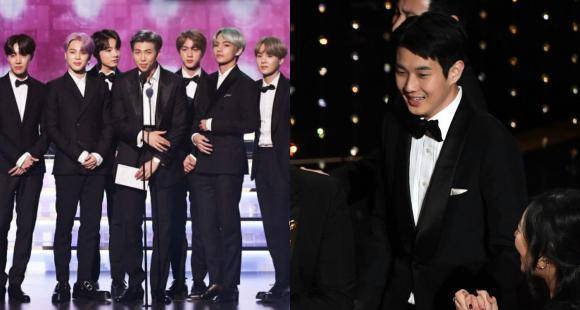 BTS congratulates Parasite on Best Picture win; Spot a heartwarming detail about Choi Woo Shik on Oscars stage - www.pinkvilla.com - South Korea - North Korea