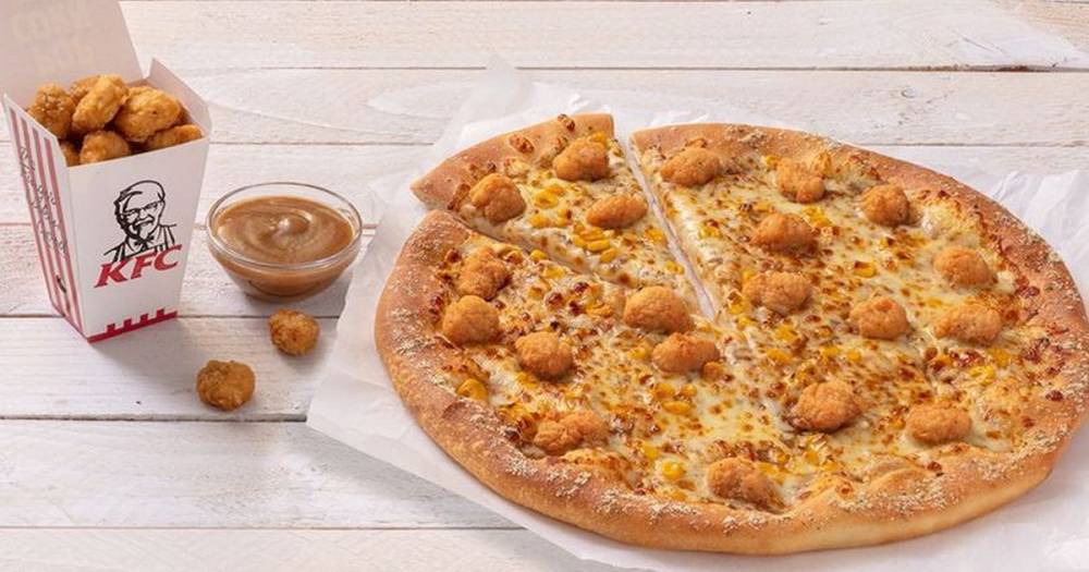 Get two KFC Popcorn Chicken Pizzas for £3.49 today - here's how - www.dailyrecord.co.uk