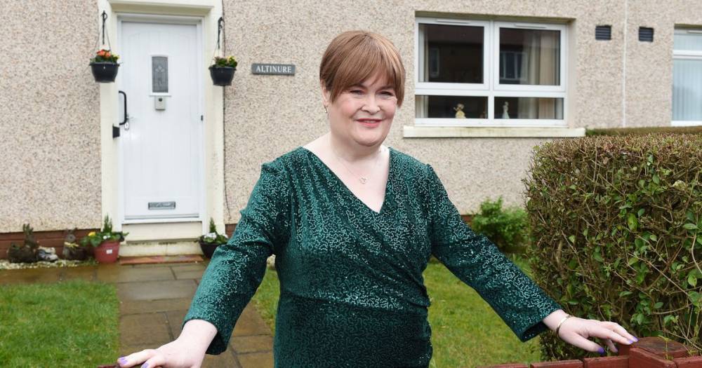 Susan Boyle reveals all she's bought with multimillion fortune is a fur coat, piano and a bike - www.ok.co.uk