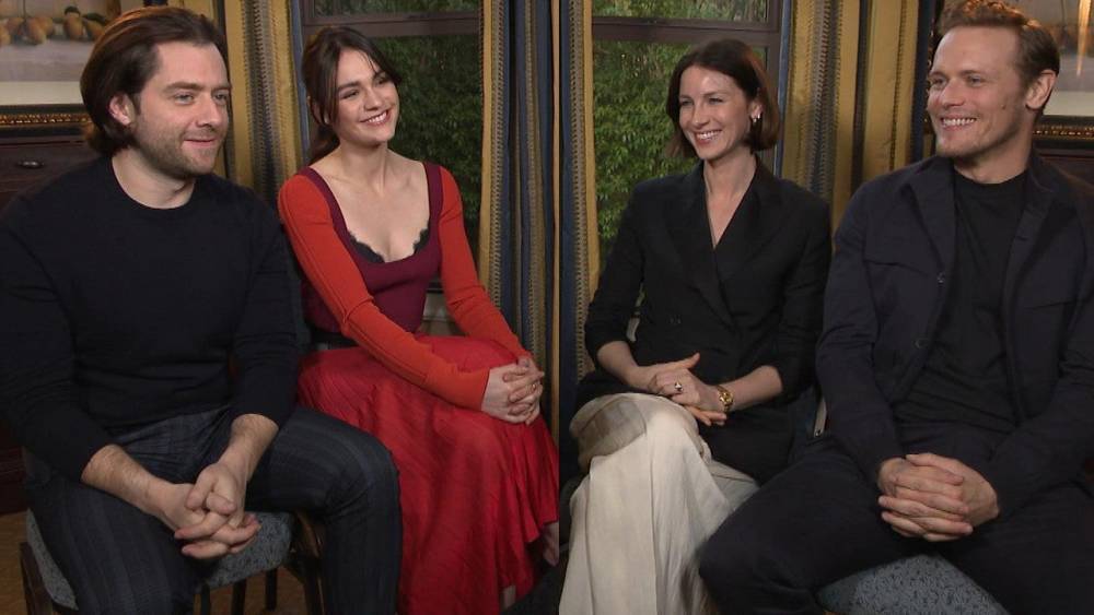 'Outlander' Season 5: Stars Talk Favorite Episode, Adso's Attitude and More Set Secrets! (Exclusive) - www.etonline.com