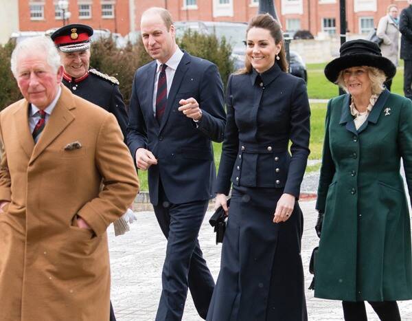 Prince William and Kate Middleton Join Prince Charles and Duchess Camilla for Rare Joint Engagement - www.eonline.com - London