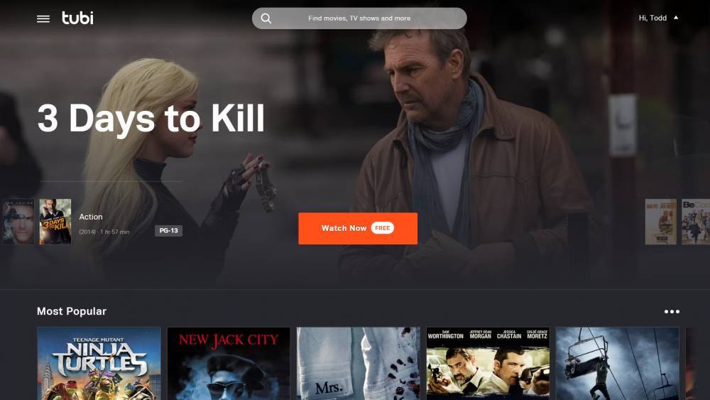 Tubi Claims 25 Million Monthly Users for Free-Streaming Service, Plans to Spend Over $100 Million on Content in 2020 - variety.com