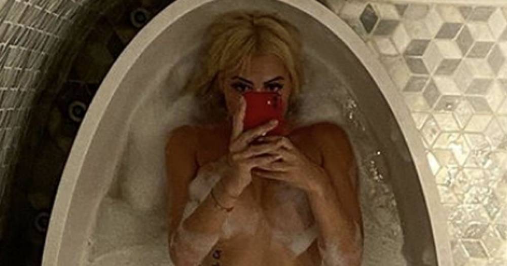 Chloe Ferry leaves little to the imagination as she strips off for revealing bathtub snap - www.ok.co.uk