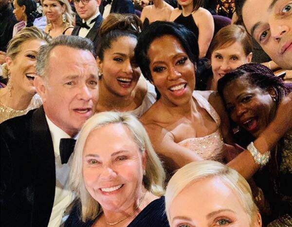 Charlize Theron Comes Through With This Year's Epic Oscars Selfie - www.eonline.com