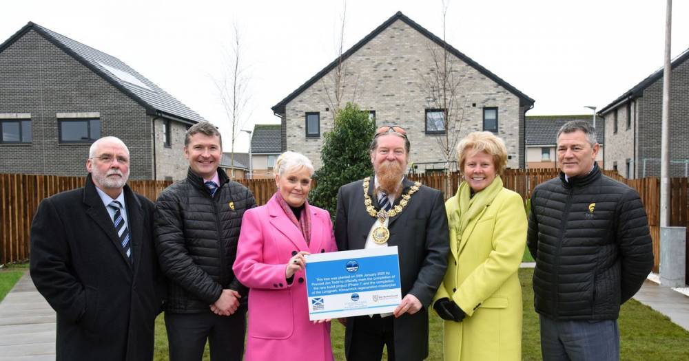 New Kilmarnock estate full of affordable homes officially opens - www.dailyrecord.co.uk - Scotland