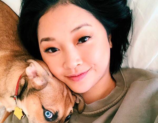 Lana Condor's Dog Poops Heart Shapes—And She's Got Photo Evidence - www.eonline.com