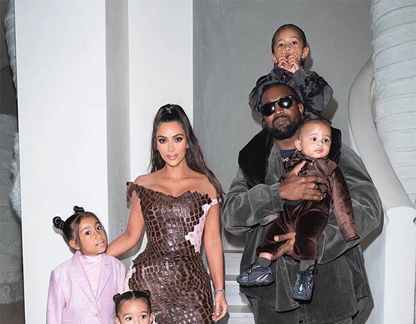 Kim Kardashian’s Son Saint Is a Total Mood In New Family Photo - www.eonline.com - Chicago