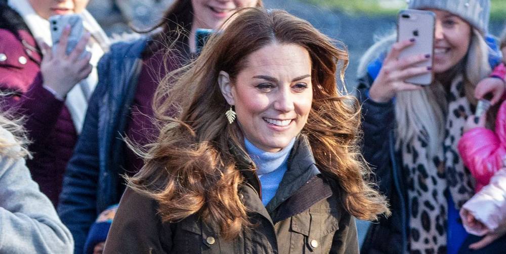 Kate Middleton Keeps It Casual in a Khaki Jacket and Leather Boots for a Northern Ireland Farm Visit - www.harpersbazaar.com - Ireland