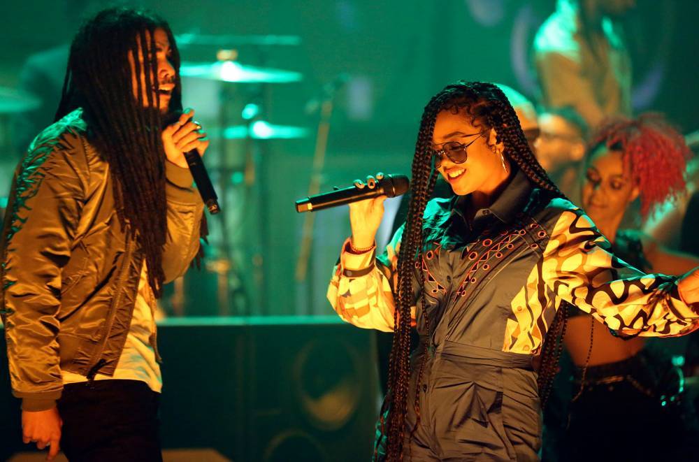 Watch Skip Marley and H.E.R. 'Slow Down' a Good Moment With Passionate Performance on 'Fallon' - www.billboard.com