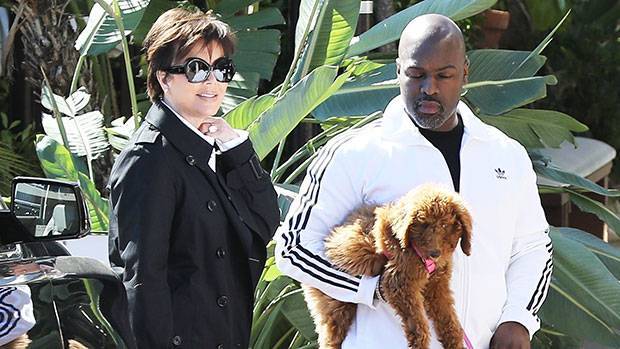 Kris Jenner, 64, Is All Smiles While Out With BF Corey Gamble, 39, Her New Puppy — Pic - hollywoodlife.com