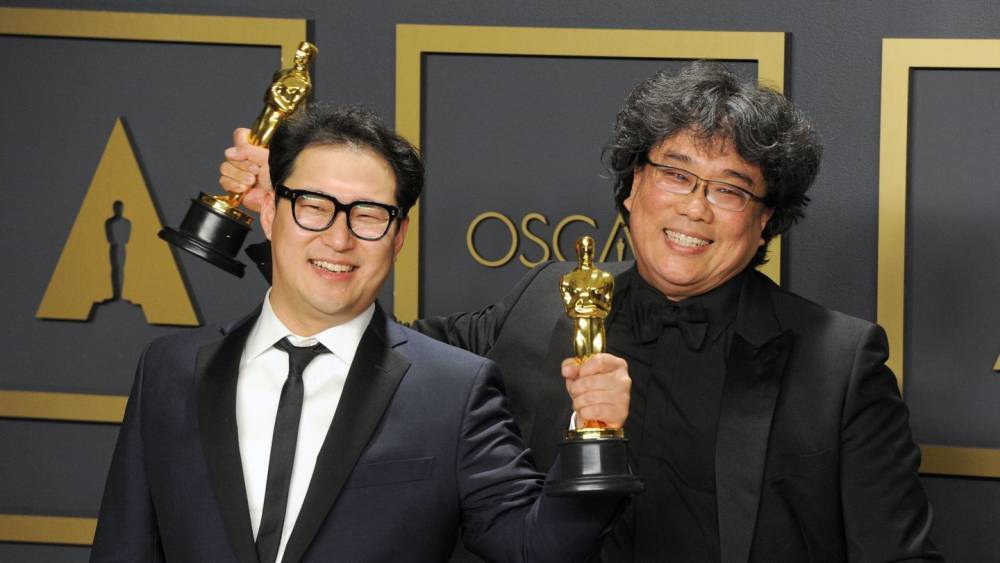 Here’s How Bong Joon-Ho And The Parasite Cast Celebrated Their Historic Oscars Sweep - www.mtv.com - South Korea - city Koreatown