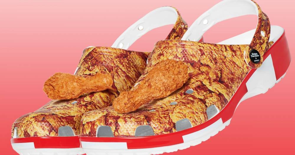 Crocs Teamed Up With KFC for an Unexpected Limited-Edition Clog That Looks Finger Lickin’ Good - www.usmagazine.com - USA - Kentucky