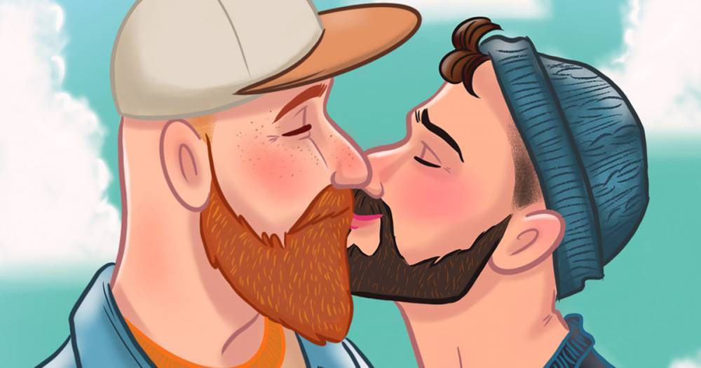 Favorite Fan Art Pieces from Gay Artists on Instagram - coupleofmen.com