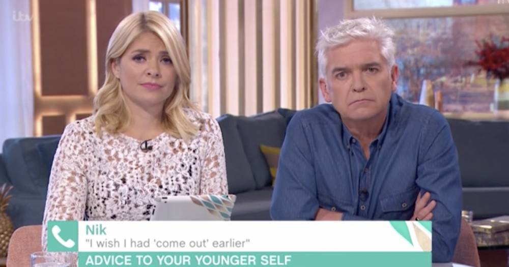 Phillip Schofield quizzes This Morning caller on coming out journey in emotional unearthed clip - www.ok.co.uk