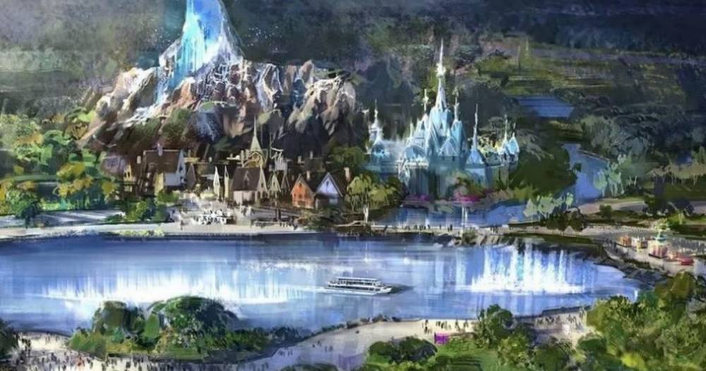Disneyland: First pictures of incredible Frozen Land coming to Paris-based theme park revealed - www.ok.co.uk