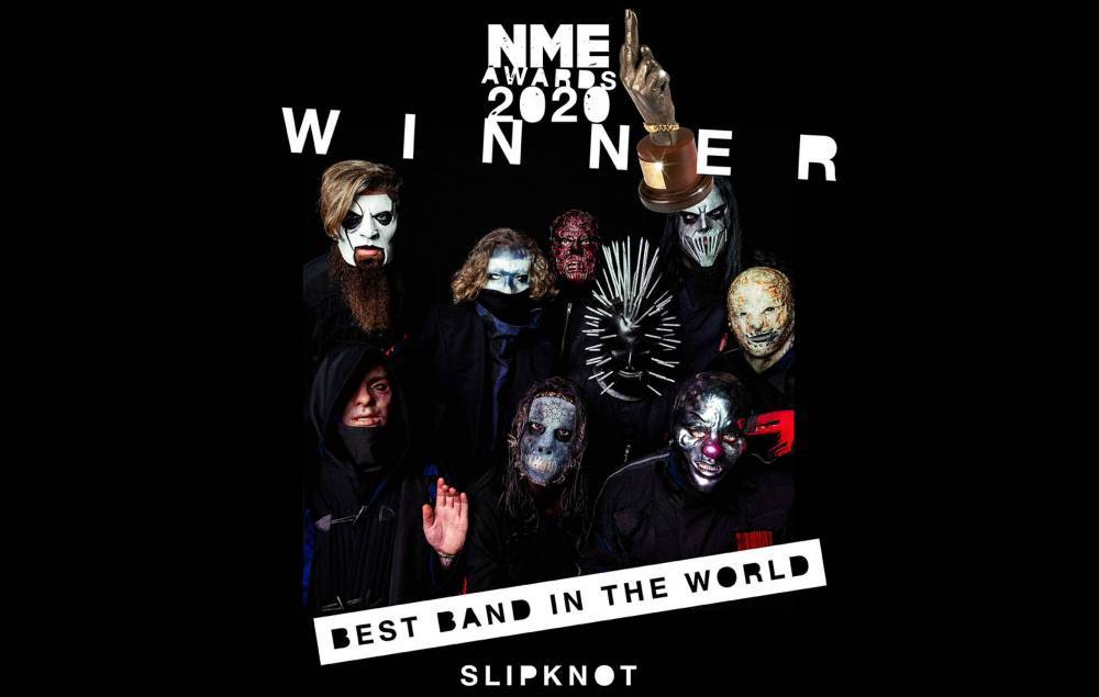 Slipknot win Best Band In The World at NME Awards 2020 - www.nme.com - London