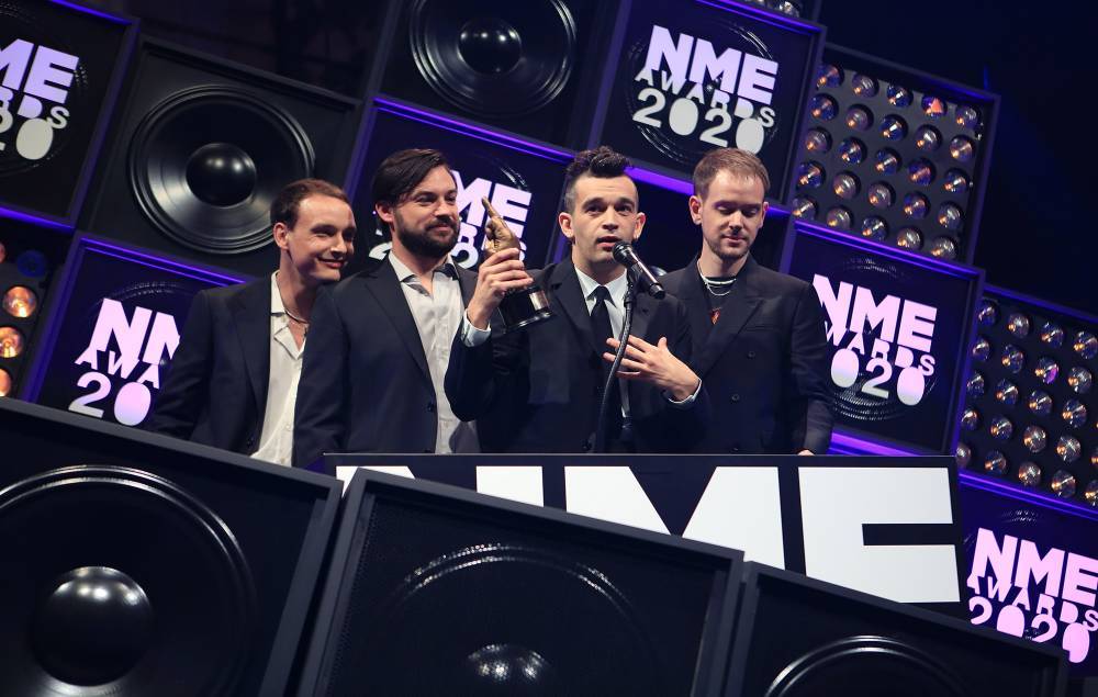 The 1975 win Best British Band supported by Pizza Express at NME Awards 2020 - www.nme.com - Britain - London