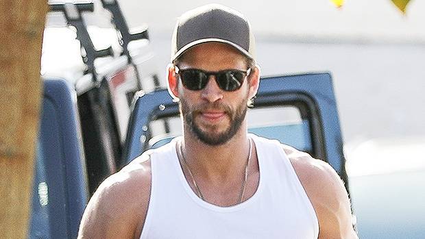 Liam Hemsworth Reveals Incredible Bulging Biceps In White Tank Top After Intense Workout - hollywoodlife.com - Australia