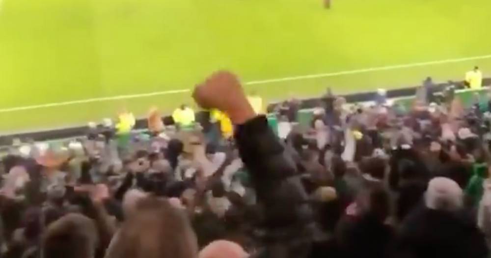 Watch the moment Celtic Park tannoy announcer reveals Rangers' late Kilmarnock collapse - www.dailyrecord.co.uk - Scotland