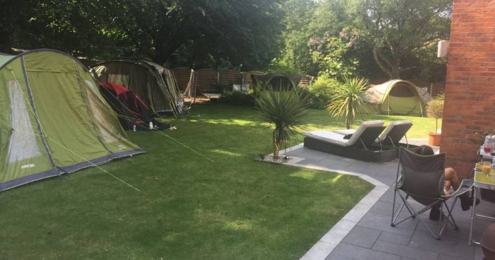 Prestwich resident lists back garden as ‘luxury campsite’ for Parklife - www.manchestereveningnews.co.uk - Manchester