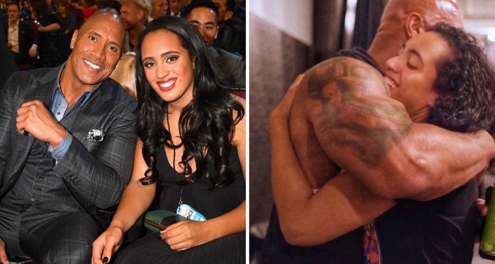 Dwayne 'The Rock' Johnson's daughter has joined WWE - www.who.com.au - Centre - Florida