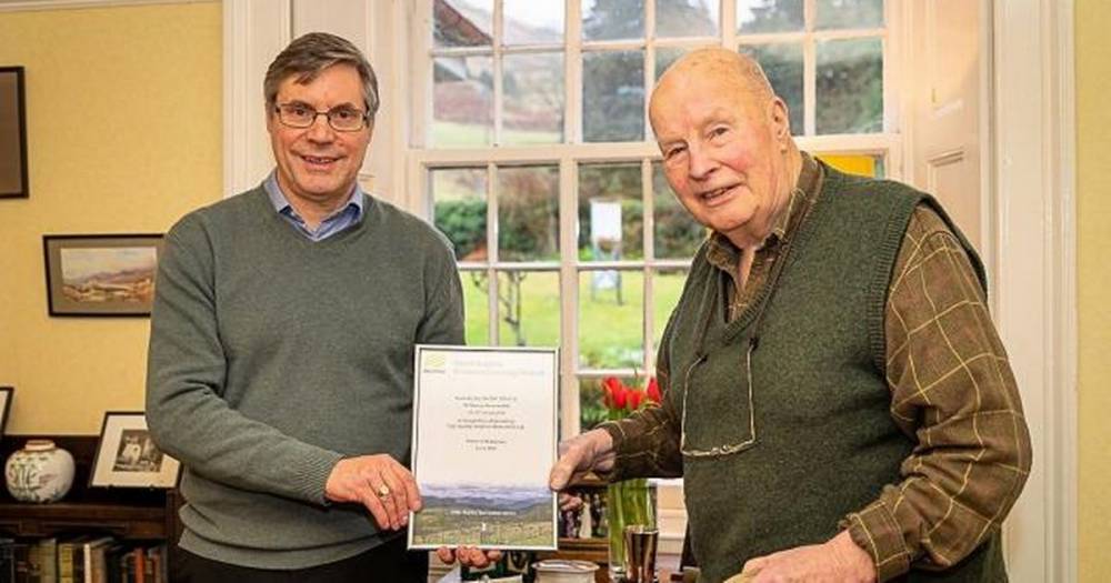Perthshire man thanked for 60 years of weather data recording - www.dailyrecord.co.uk - Scotland