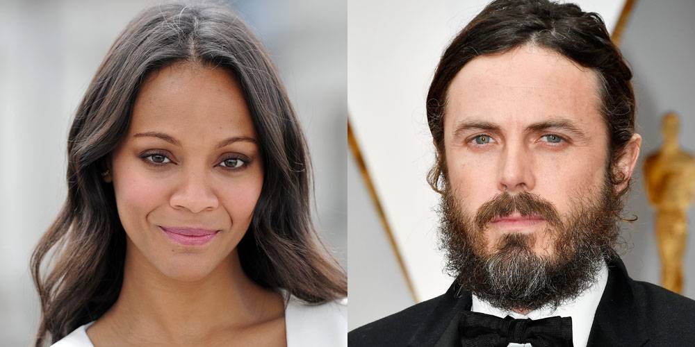 Zoe Saldana to Star in Fencing-Themed Movie Produced by Casey Affleck - www.justjared.com