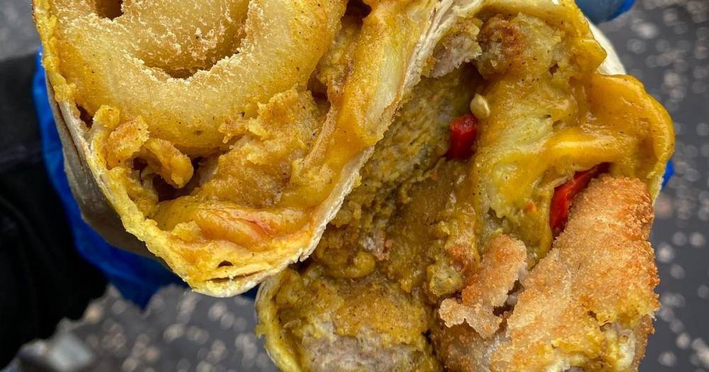 Glasgow cafe creates 'Cooncil Wrap' full of childhood favourites including potato faces and turkey dinosaurs - www.dailyrecord.co.uk - China - Turkey