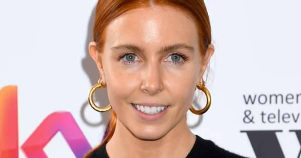 Stacey Dooley and boyfriend Kevin Clifton look so in love in hugging backstage photo - www.msn.com