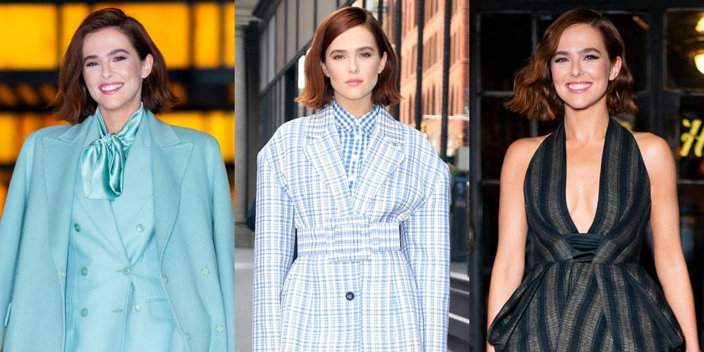 Zoey Deutch Rocks Three Chic Outfits for One Big Day of Press - www.justjared.com - New York
