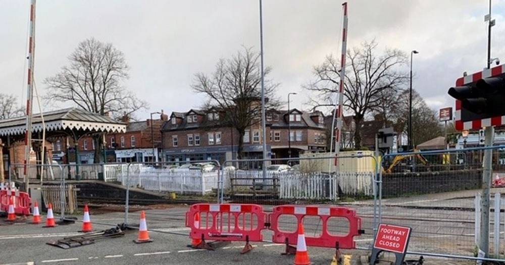 'Roadworks and a railway crossing closure has left our village like a ghost town' - www.manchestereveningnews.co.uk - county Hale