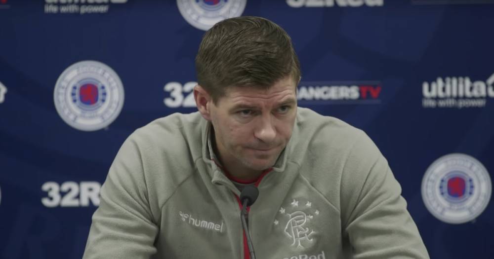 Every word of Steven Gerrard's Rangers press conference as Ibrox boss delivers death stare - www.dailyrecord.co.uk