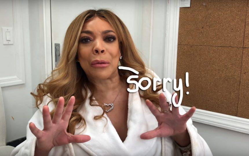Wendy Williams ‘Deeply’ Apologizes To Gay Community After ‘Out Of Touch’ Comments - perezhilton.com