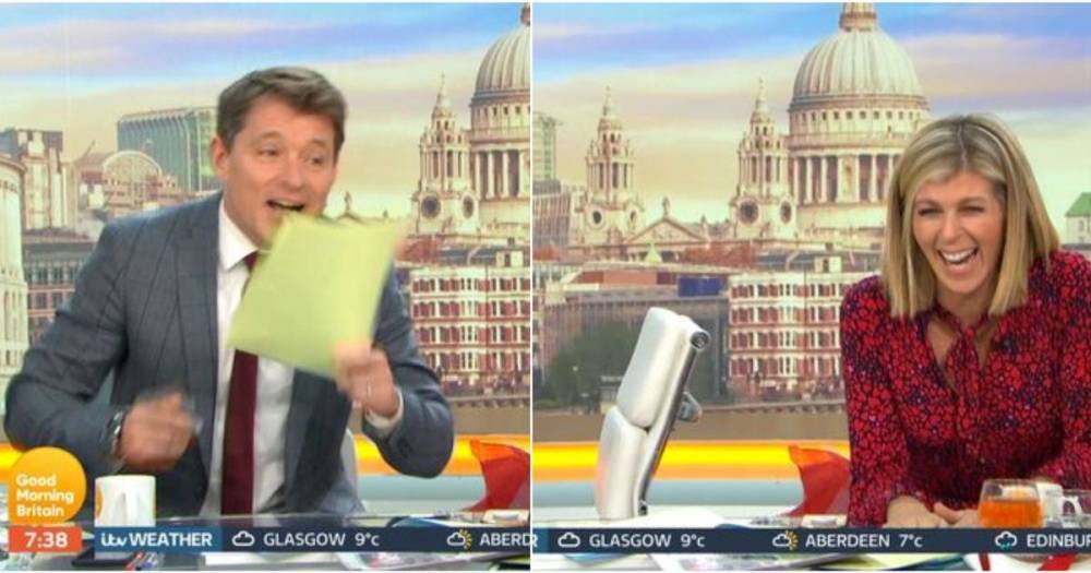 Good Morning Britain's Ben Shephard threatens to storm off after getting 'grief' from guest - www.manchestereveningnews.co.uk - Britain