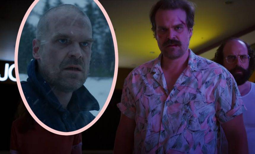 Hopper Is Alive — &amp; Rocking A VERY Different Look — In ‘Stranger Things’ Season 4 Teaser! - perezhilton.com - Russia