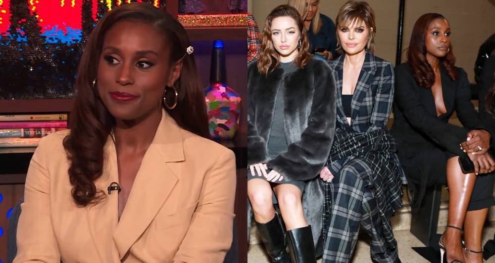 Issa Rae Reacts To Now Viral Fashion Week Photo with Lisa Rinna &amp; Her Daughters - Watch Here! - www.justjared.com - New York