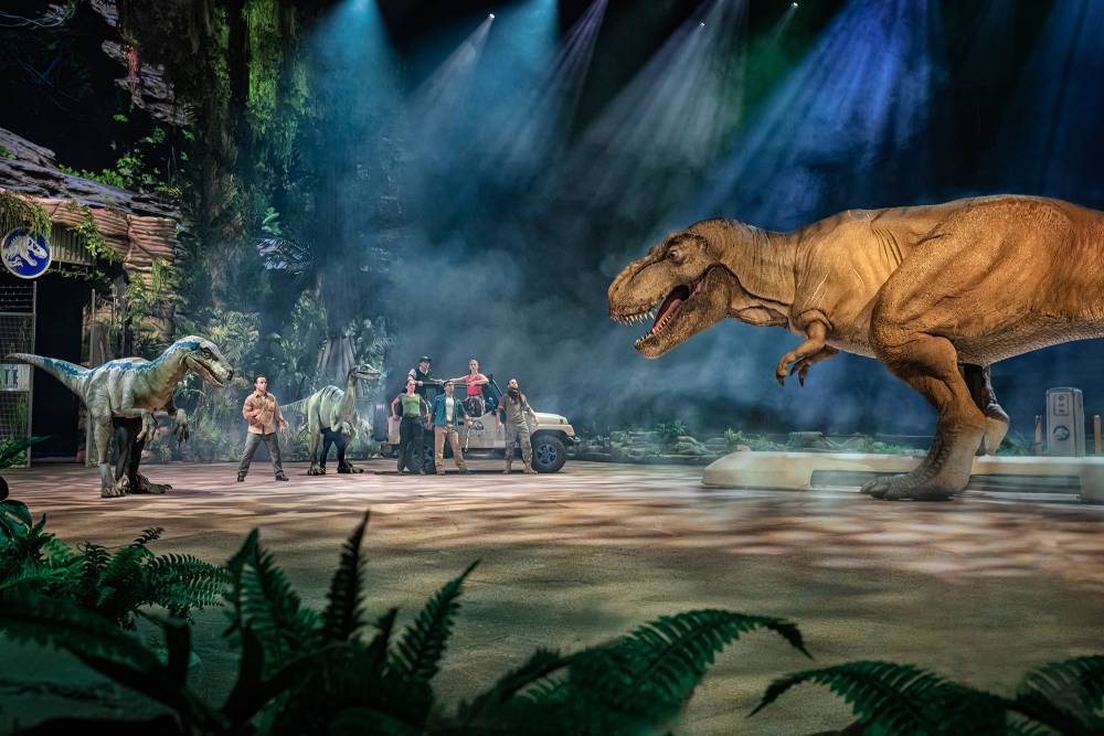 Dinosaurs take NYC at ‘Jurassic World Live Tour’ at Barclays Center - nypost.com - USA