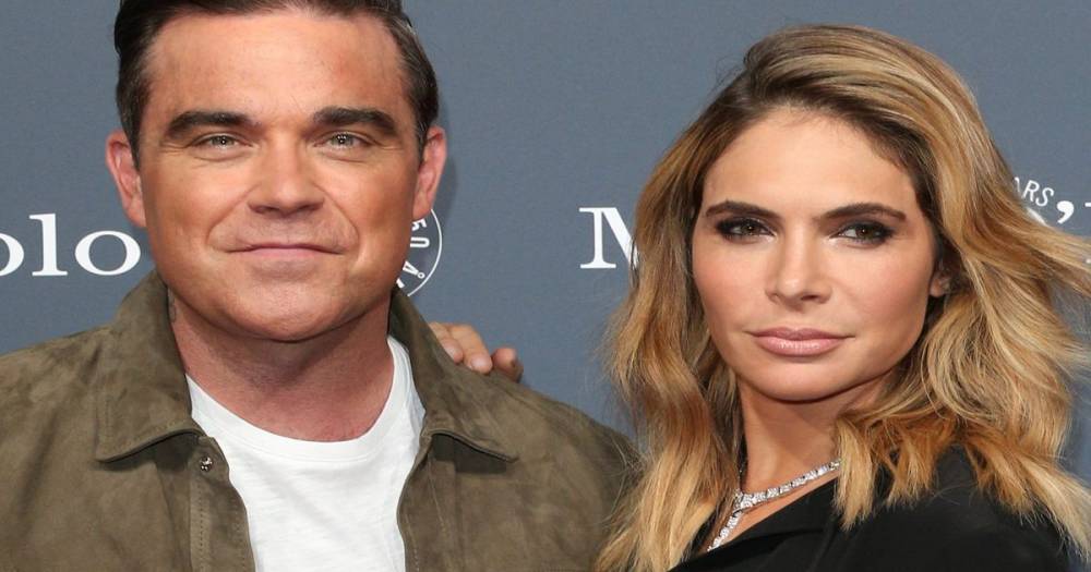 Ayda Field revealed husband Robbie Williams had testosterone levels 'of an 80 year old man' before couple welcomed third child via surrogate - www.ok.co.uk