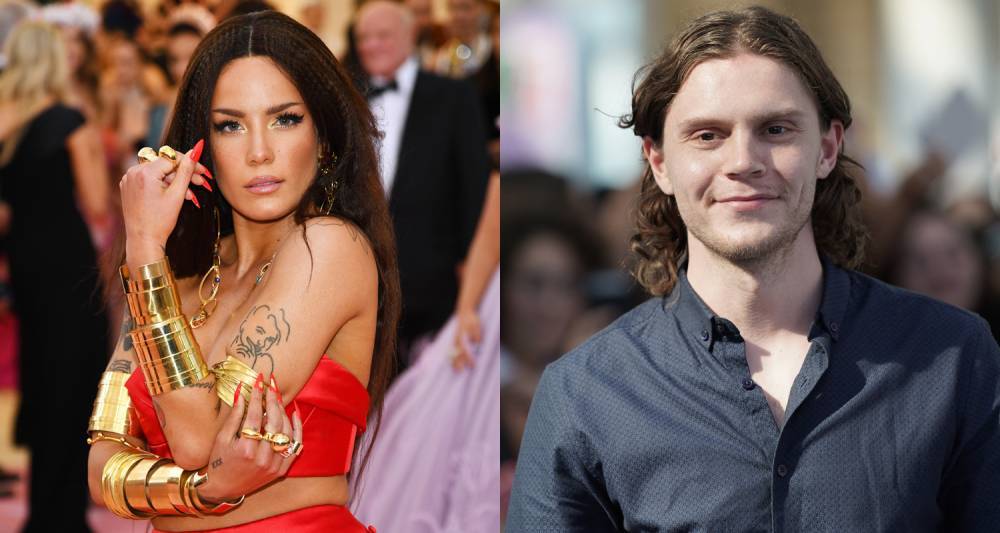 Halsey Rocks a Bikini While Hot Tubbing With Evan Peters on Valentine's Day - www.justjared.com - USA - Switzerland - county Story