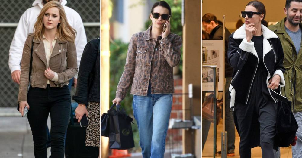 Emma Roberts, Irina Shayk, and Rachel Brosnahan All Shop This Brand for Cool Jackets (and It’s on Sale at Nordstrom) - flipboard.com