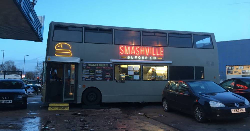 There's a double decker bus serving great burgers at a Cheetham Hill car wash - www.manchestereveningnews.co.uk - USA - Manchester - Thailand