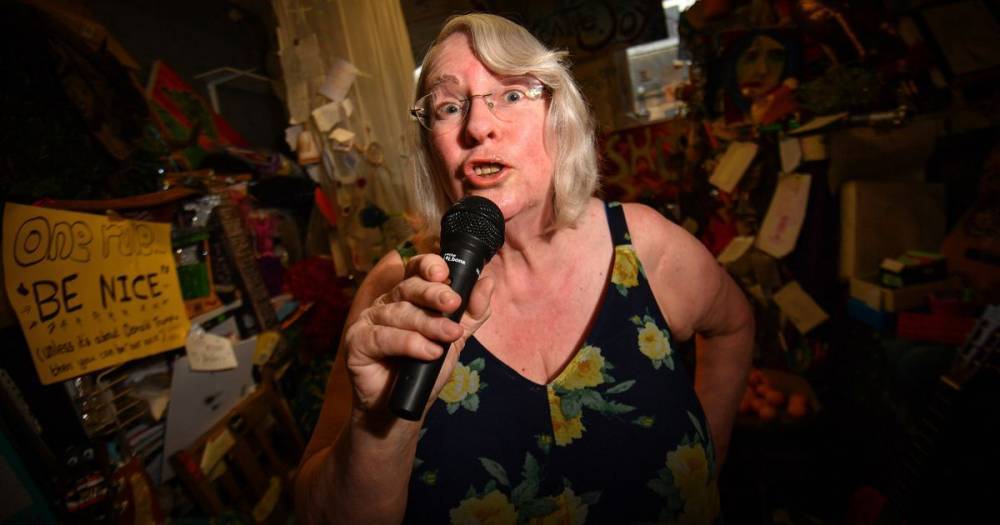 She was a shy, self-doubting primary school teacher... now 63-year-old gran Joy takes part in rap battles at Affleck's Palace - www.manchestereveningnews.co.uk - France