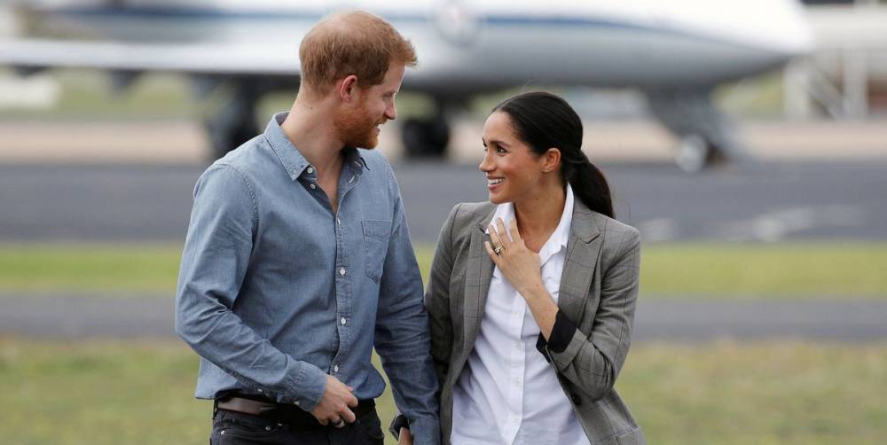 Prince Harry and Meghan Markle Are Apparently "Besotted" With Each Other Amid Their Royal Exit - www.marieclaire.com