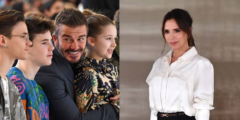 Victoria Beckham's Family Adorably Supports Her at London Fashion Week - www.harpersbazaar.com