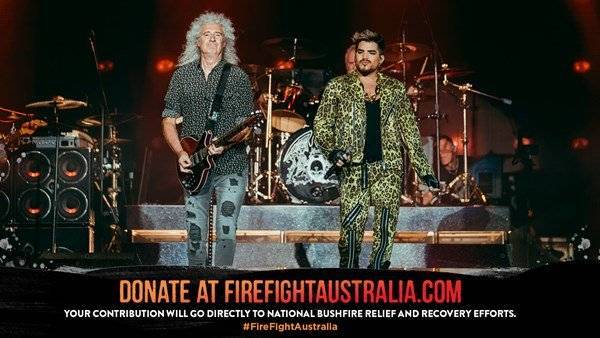 Queen and Adam Lambert repeat 1985 Live Aid set at bushfire concert in Australia - www.breakingnews.ie - Australia