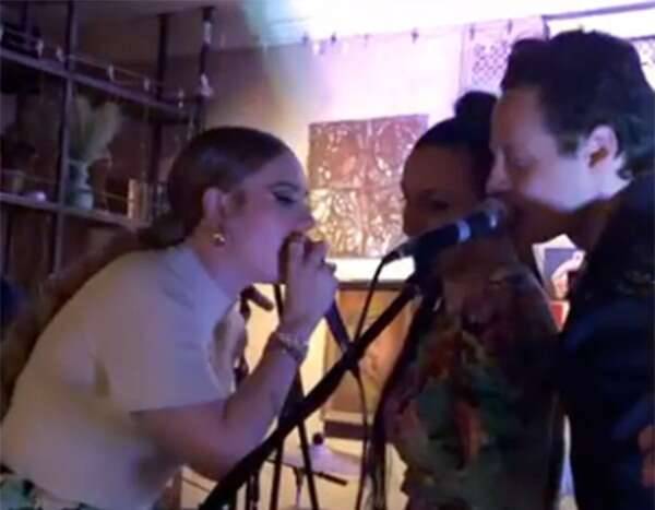 Adele Gives Rare Performance at Her Best Friend's Wedding - www.eonline.com - London - county Mason