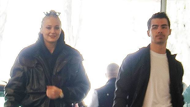 Sophie Turner Covers Up In Baggy Bomber Jacket With Husband Joe Jonas After Reports That She’s Pregnant – See New Pics - hollywoodlife.com - Italy