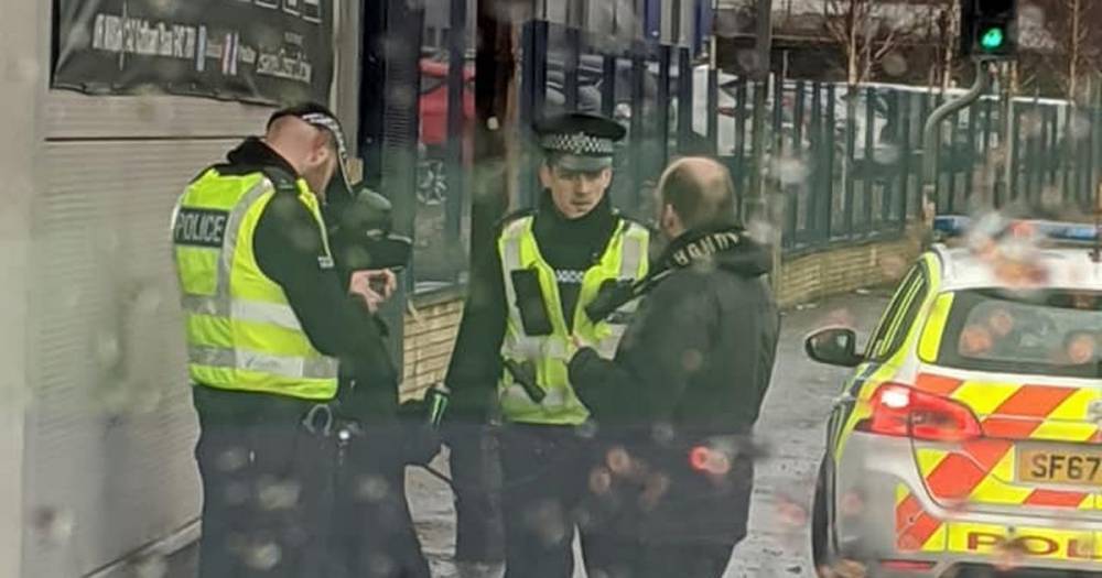 Glasgow man pulled over by cops after walking woman on leash wearing dog mask - www.dailyrecord.co.uk