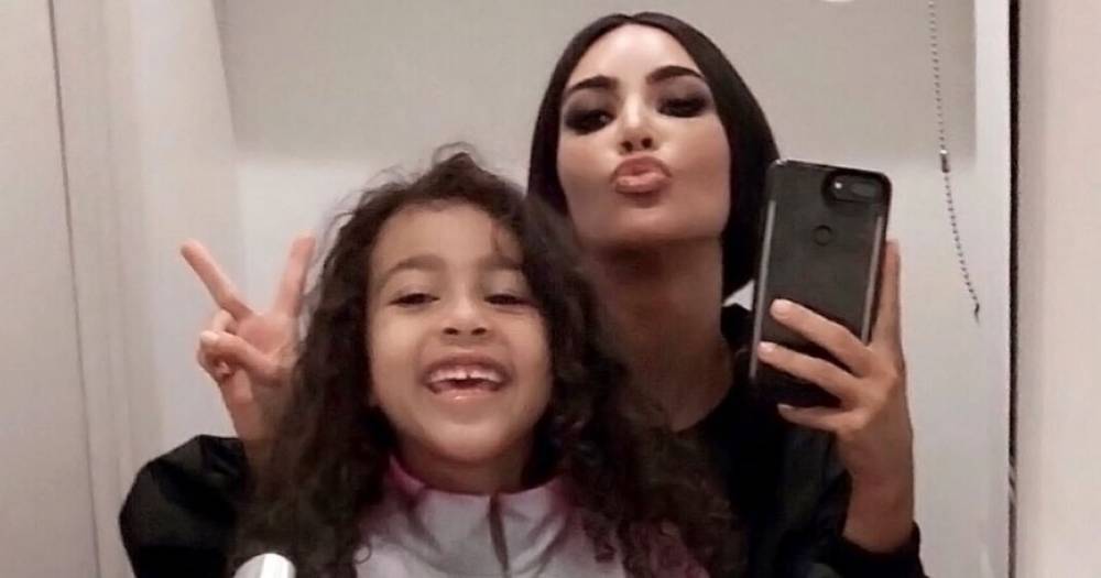 Kim Kardashian Posts Adorable TikTok With Daughter North West After Revealing She Has a Private Account - www.usmagazine.com