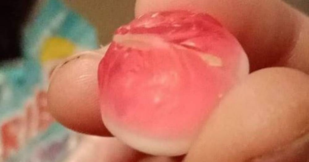 Scots dad disgusted after finding 'fingernail' inside bag of Haribo sweets - www.dailyrecord.co.uk - Scotland